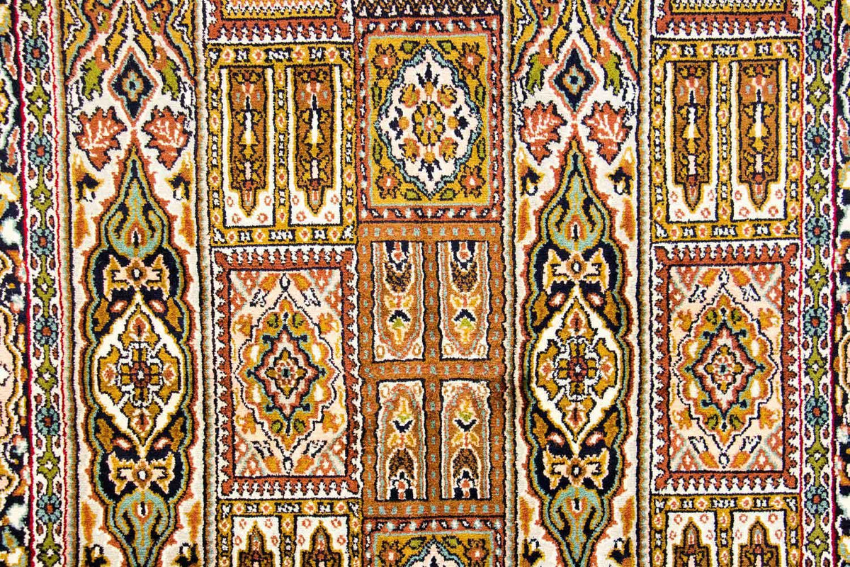 Sidenmatta - Kashmir Silk - 157 x 93 cm - flerfärgad