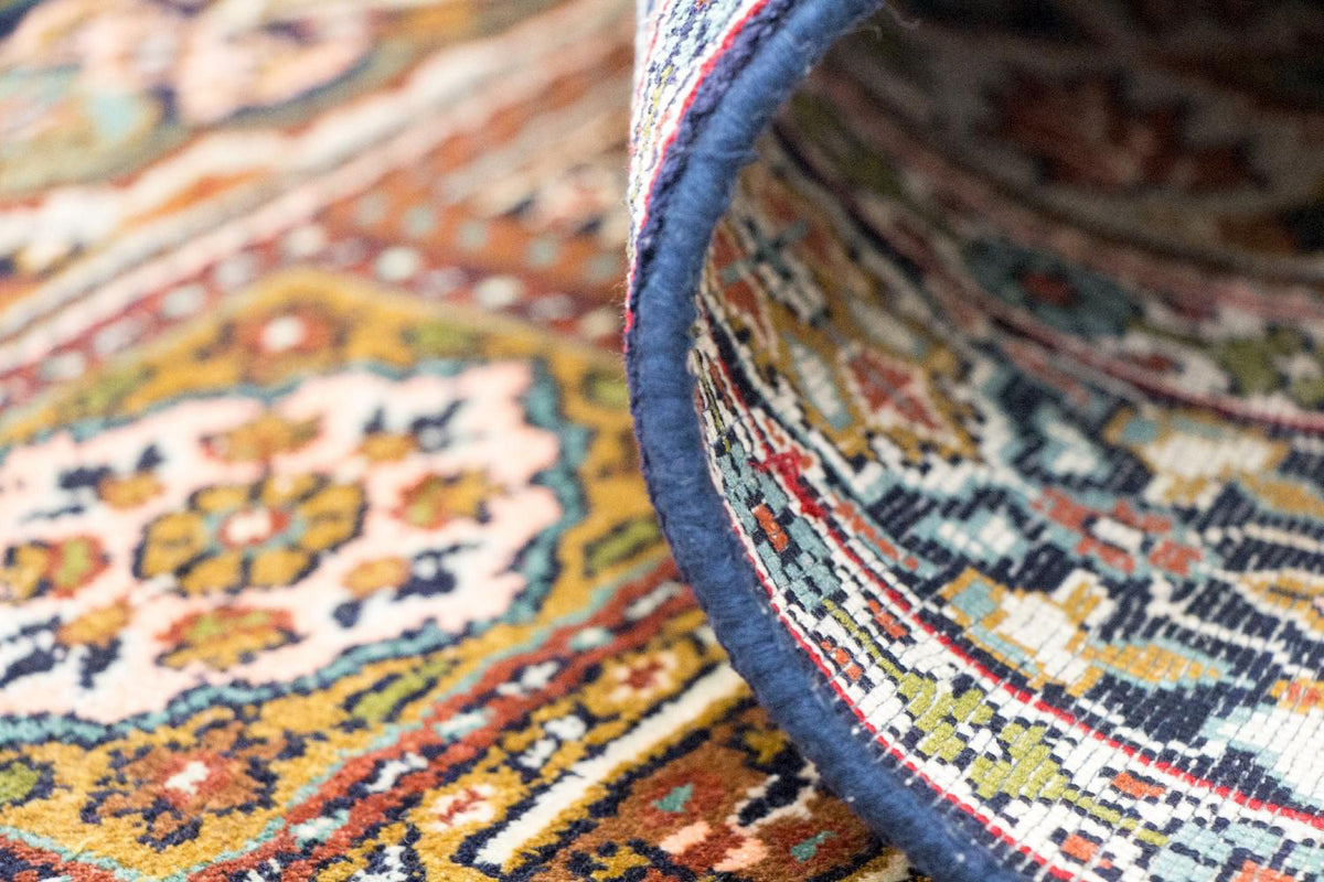 Sidenmatta - Kashmir Silk - 157 x 93 cm - flerfärgad