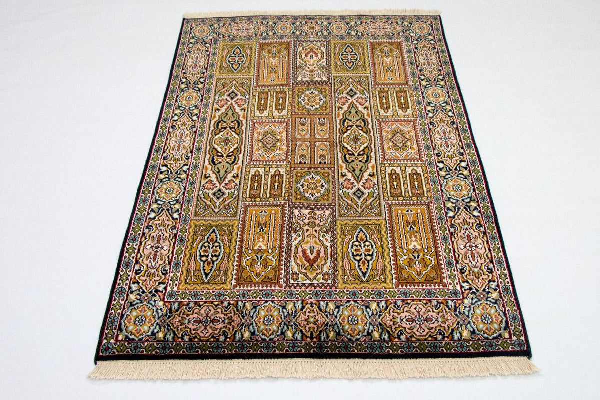 Sidenmatta - Kashmir Silk - 157 x 93 cm - flerfärgad