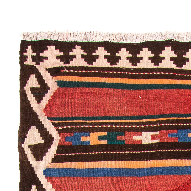 Runner Kelim-matta - gammal - 315 x 150 cm - flerfärgad