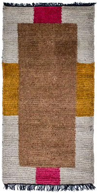 Nepal mattan - 140 x 70 cm - flerfärgad