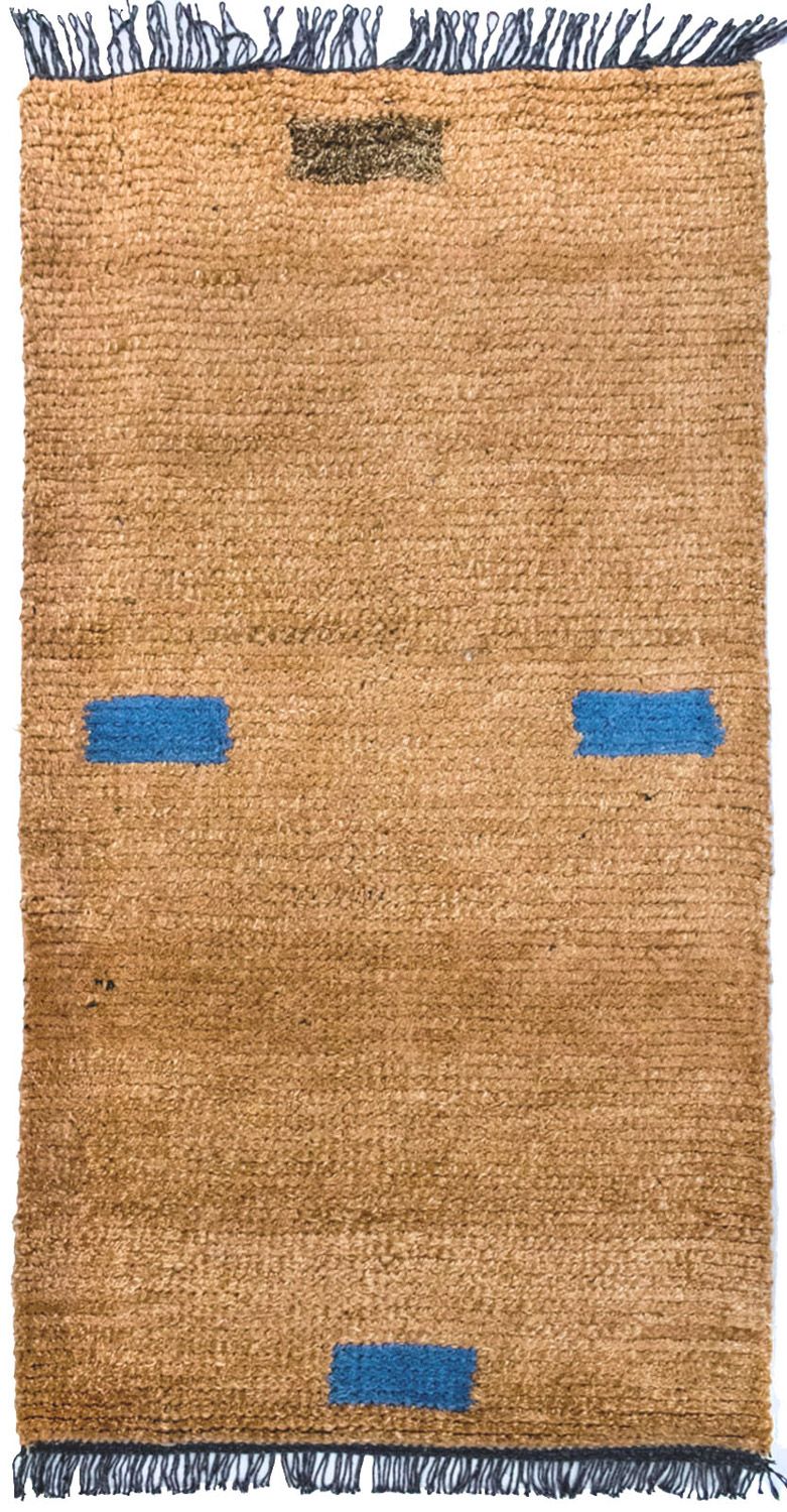 Nepal mattan - 140 x 70 cm - brun