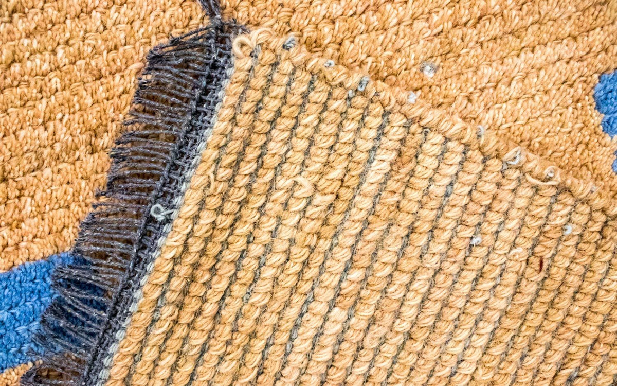 Nepal mattan - 140 x 70 cm - brun