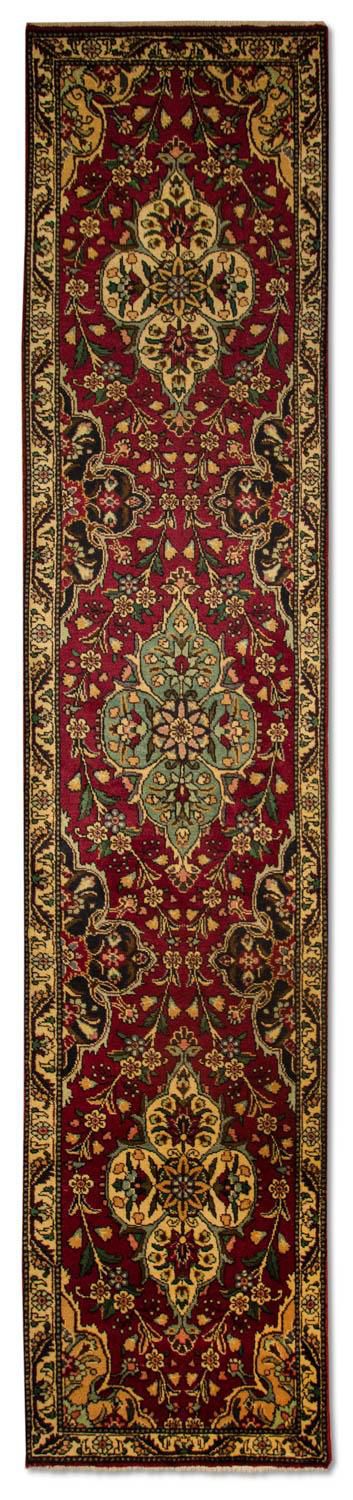 Runner Persisk matta - Tabriz - 385 x 73 cm - röd