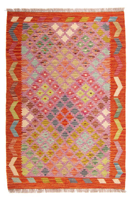 Kelim Carpet - Splash - 147 x 101 cm - flerfärgad