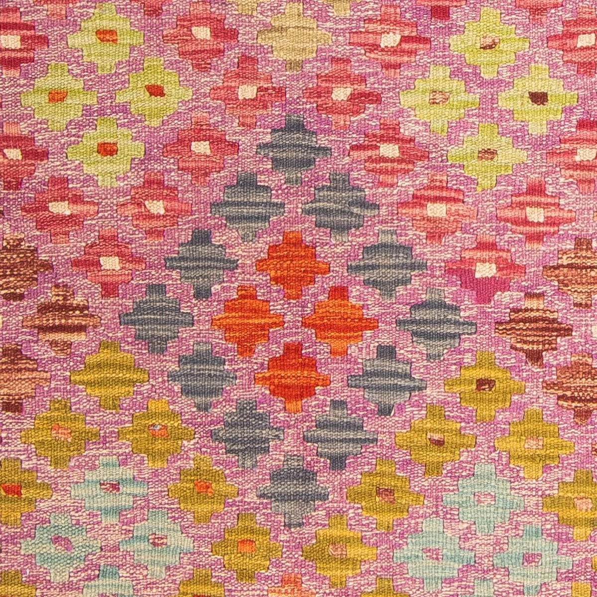 Kelim Carpet - Splash - 147 x 101 cm - flerfärgad