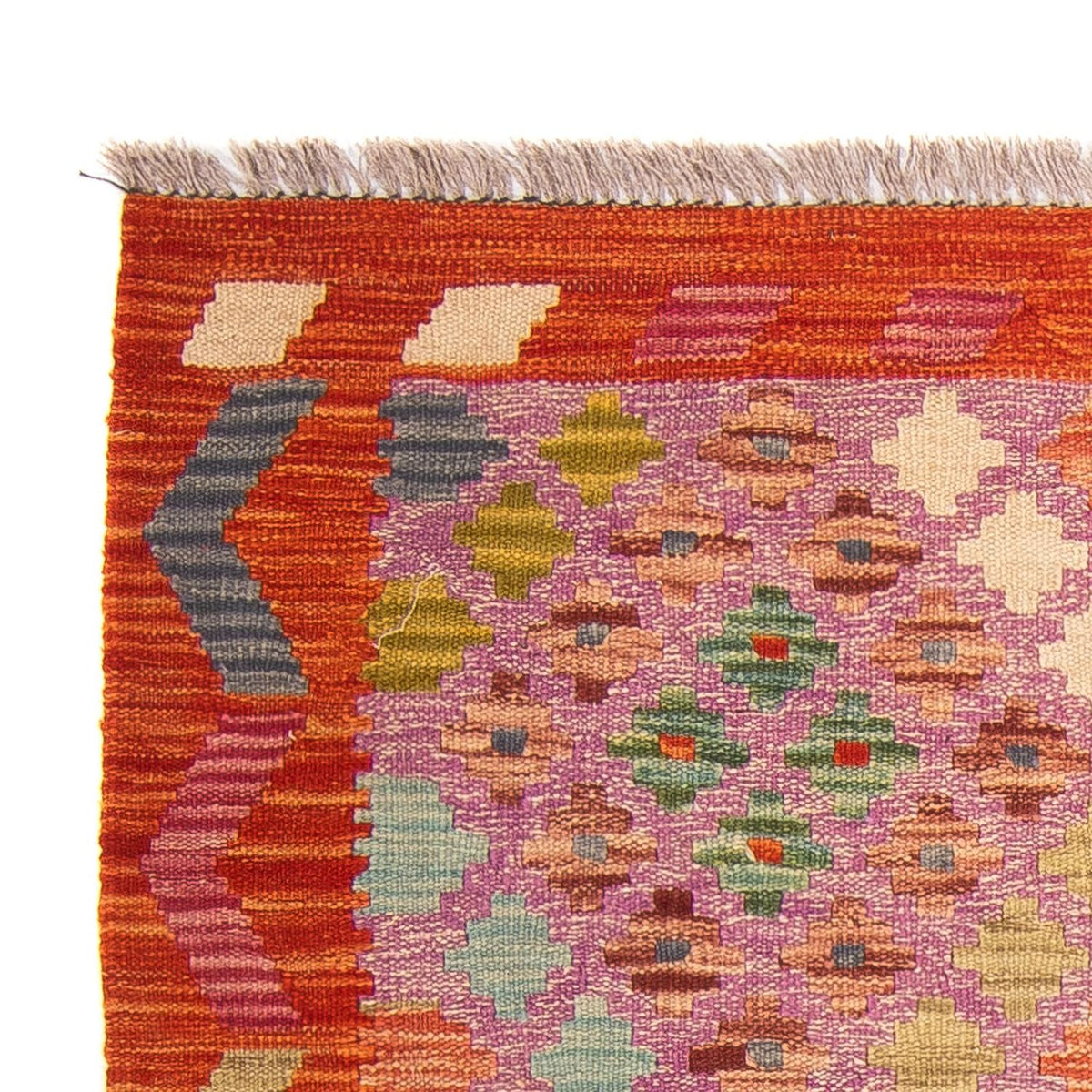 Kelim Carpet - Splash - 147 x 101 cm - flerfärgad