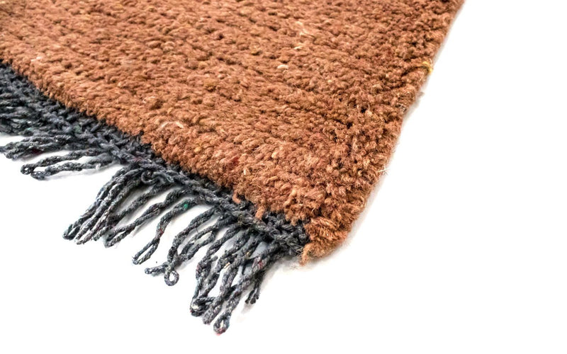 Nepal mattan - 140 x 70 cm - brun