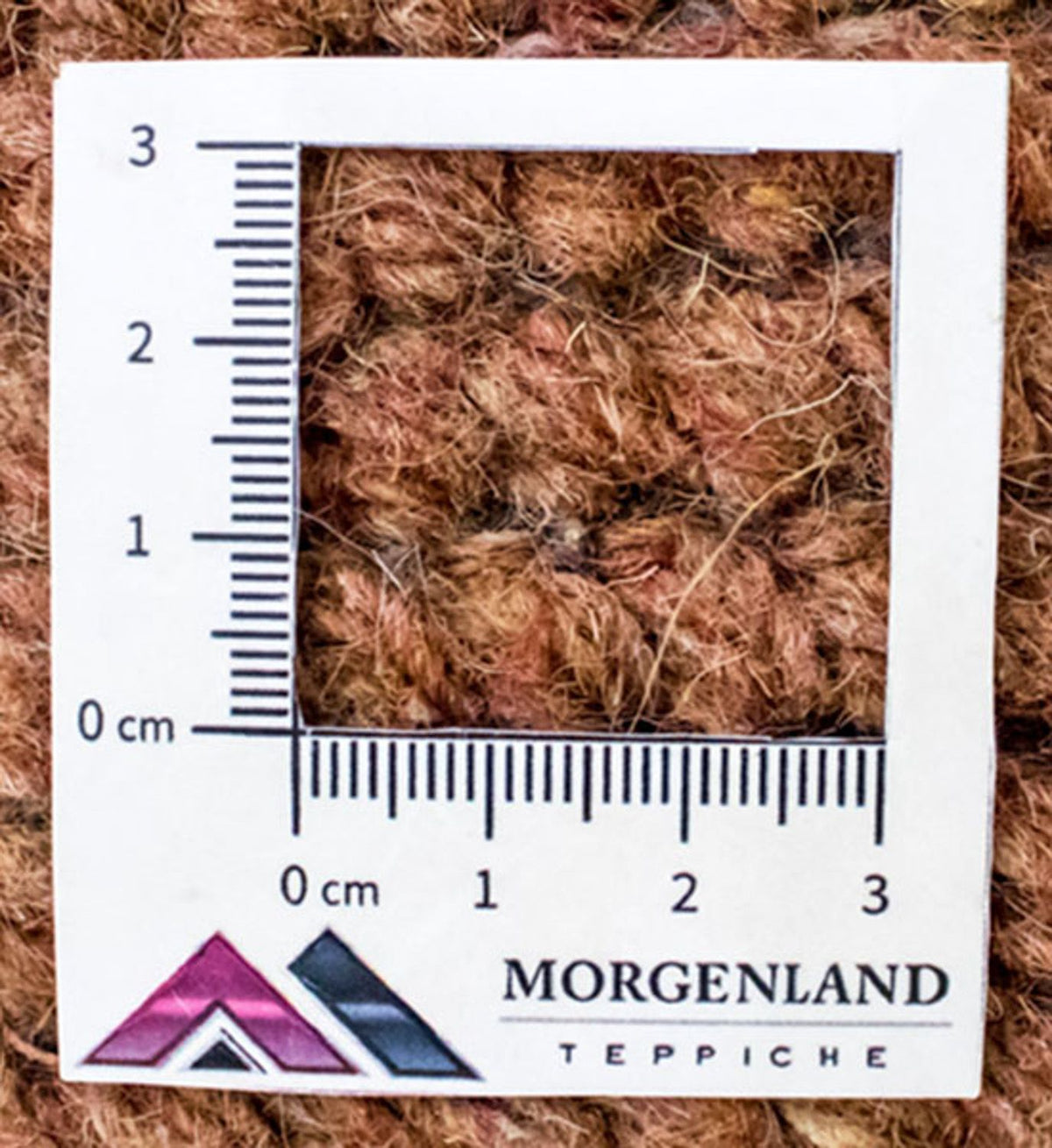 Nepal mattan - 140 x 70 cm - brun