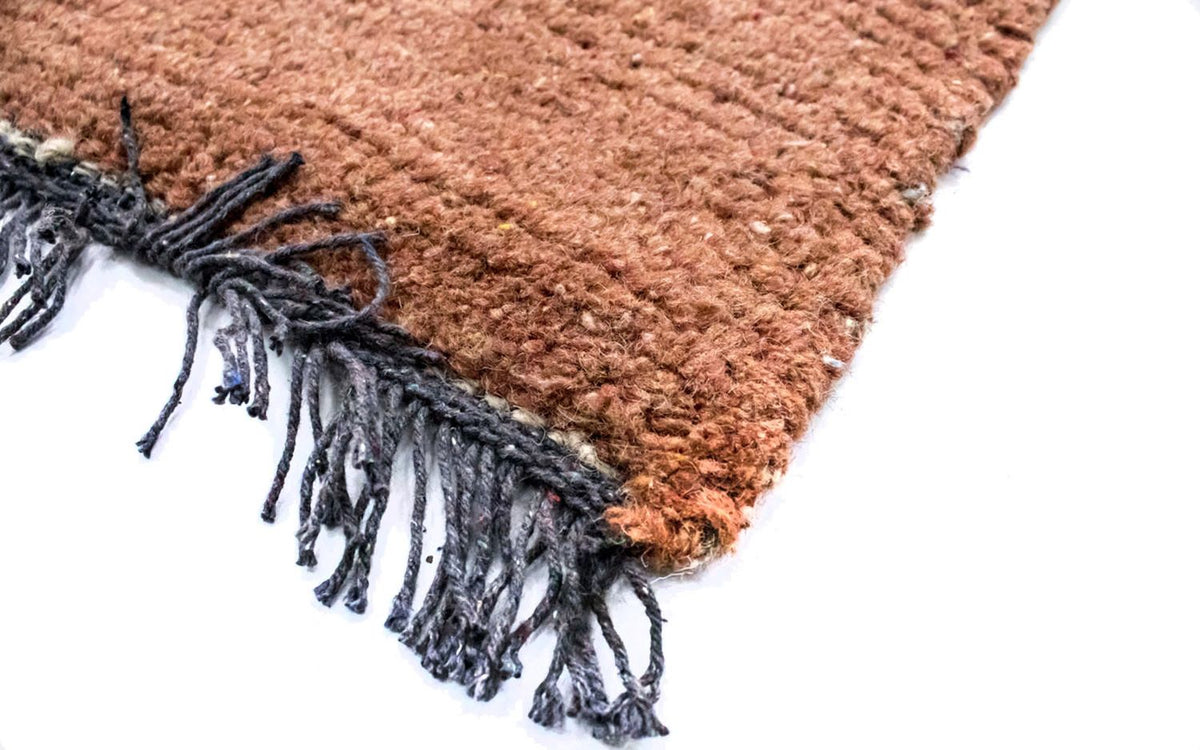 Nepal mattan - 140 x 70 cm - brun