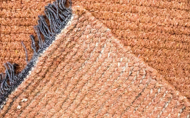 Nepal mattan - 140 x 70 cm - brun