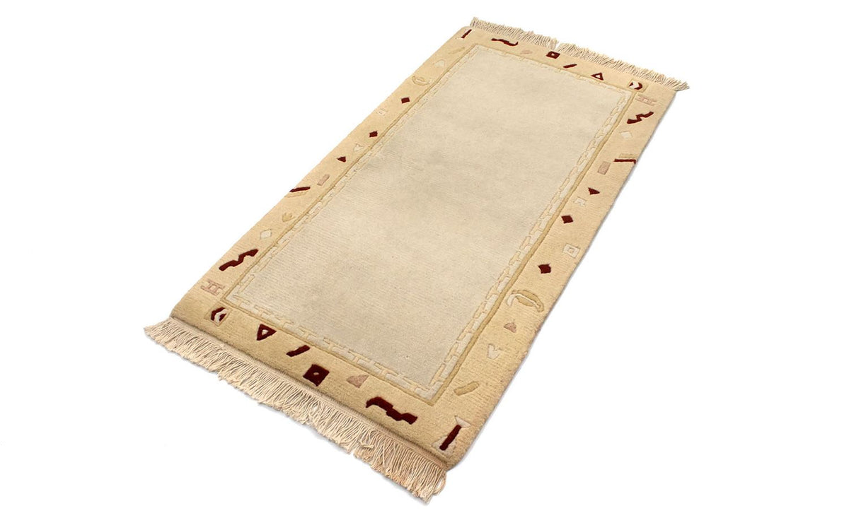 Nepal mattan - 140 x 70 cm - beige