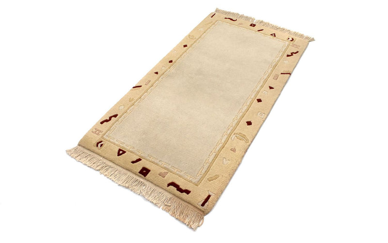 Nepal mattan - 140 x 70 cm - beige