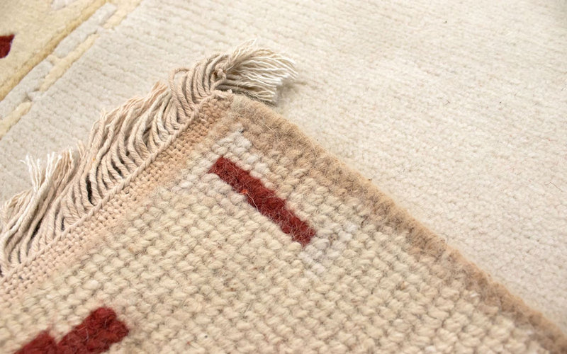 Nepal mattan - 140 x 70 cm - beige