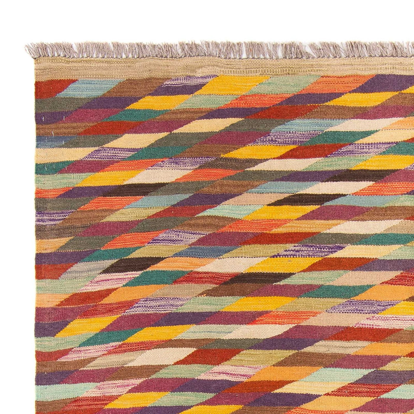 Modern kilim Mattan 215x166cm - Ullmatta