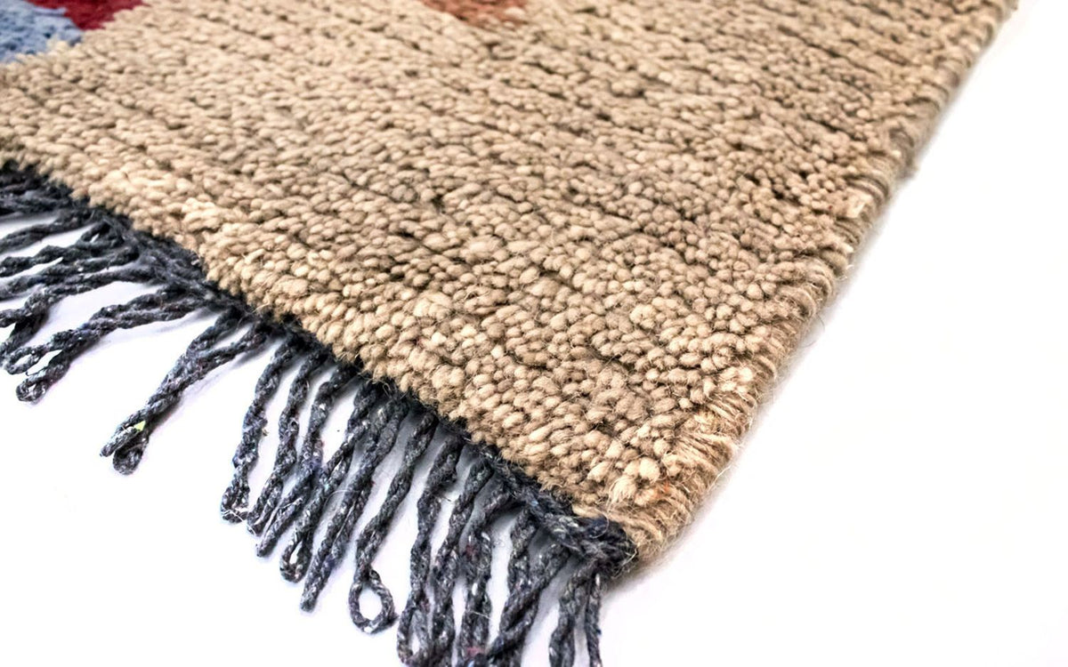 Nepal mattan - 140 x 70 cm - brun