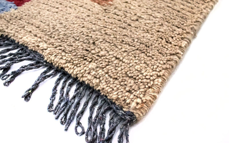 Nepal mattan - 140 x 70 cm - brun