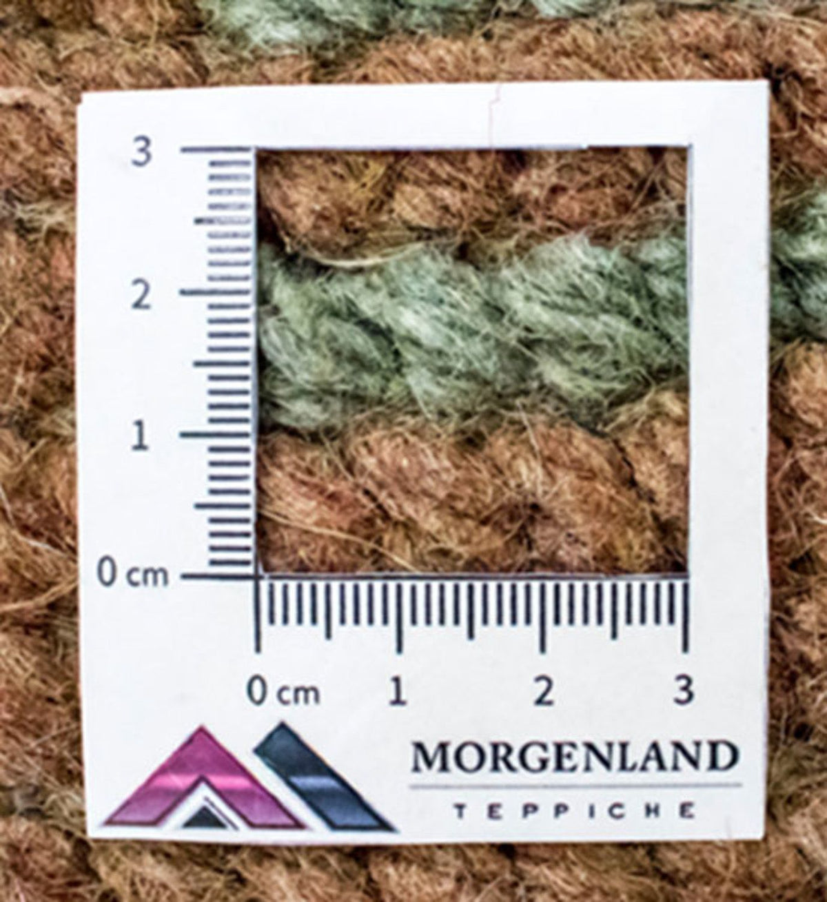 Nepal mattan - 140 x 70 cm - brun