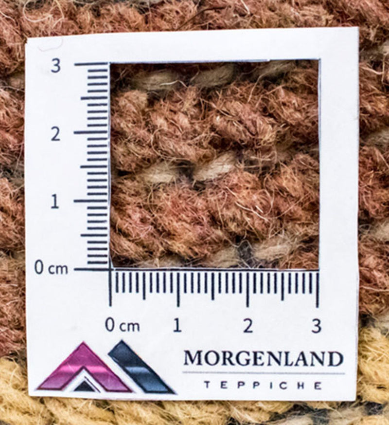 Nepal mattan - 140 x 70 cm - brun