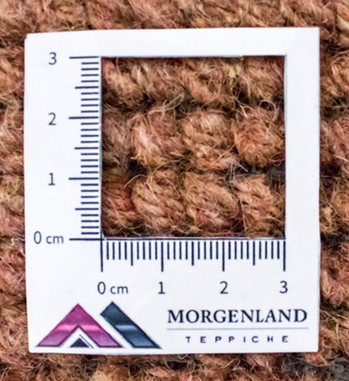 Nepal mattan - 140 x 70 cm - brun