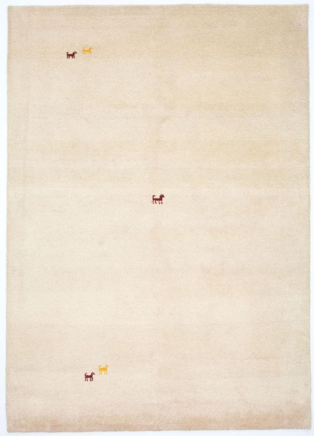 Gabbeh-matta - Indus - 240 x 170 cm - beige