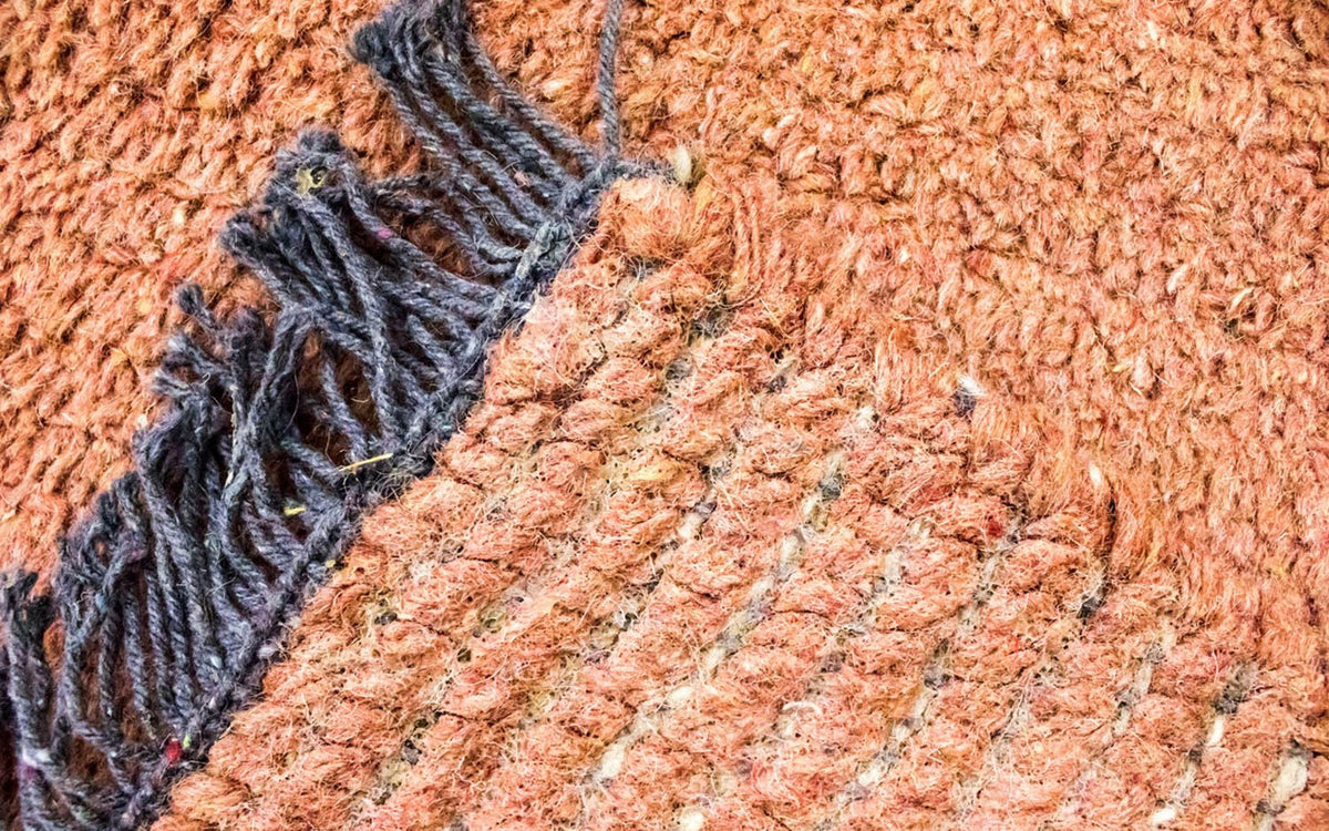 Nepal mattan - 140 x 70 cm - brun