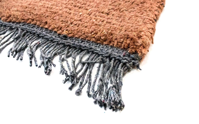 Nepal mattan - 140 x 70 cm - brun