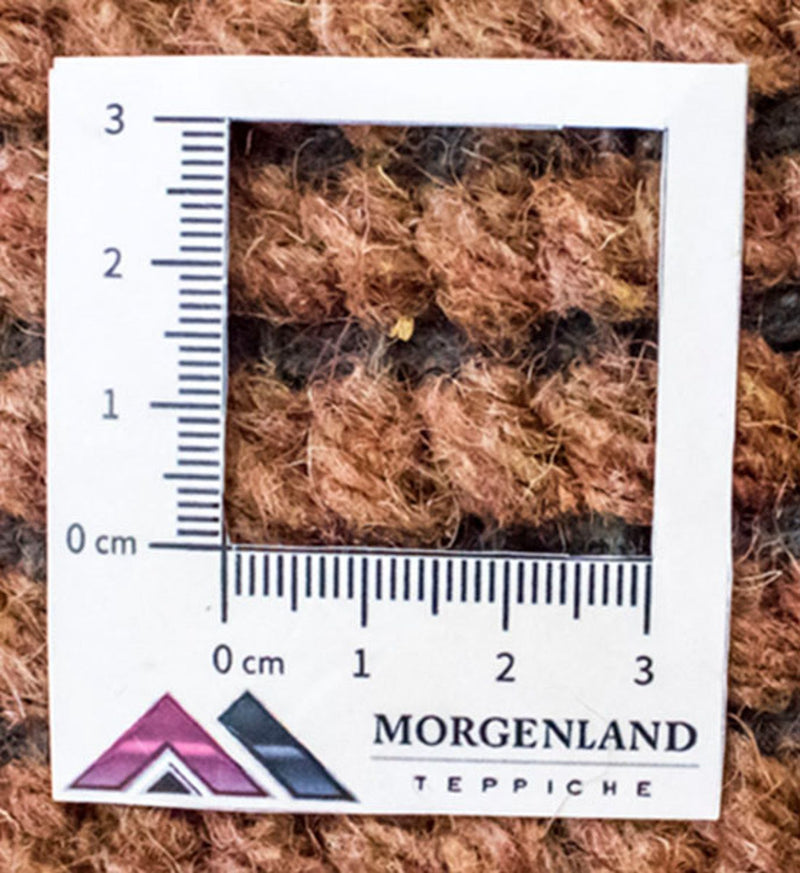 Nepal mattan - 140 x 70 cm - brun