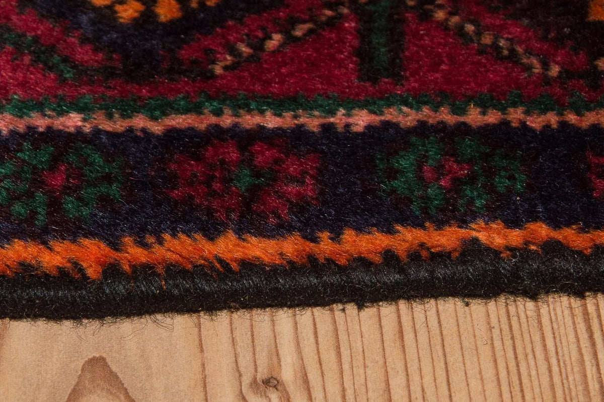 Runner Persisk matta - Nomadic - 411 x 143 cm - mörkblå