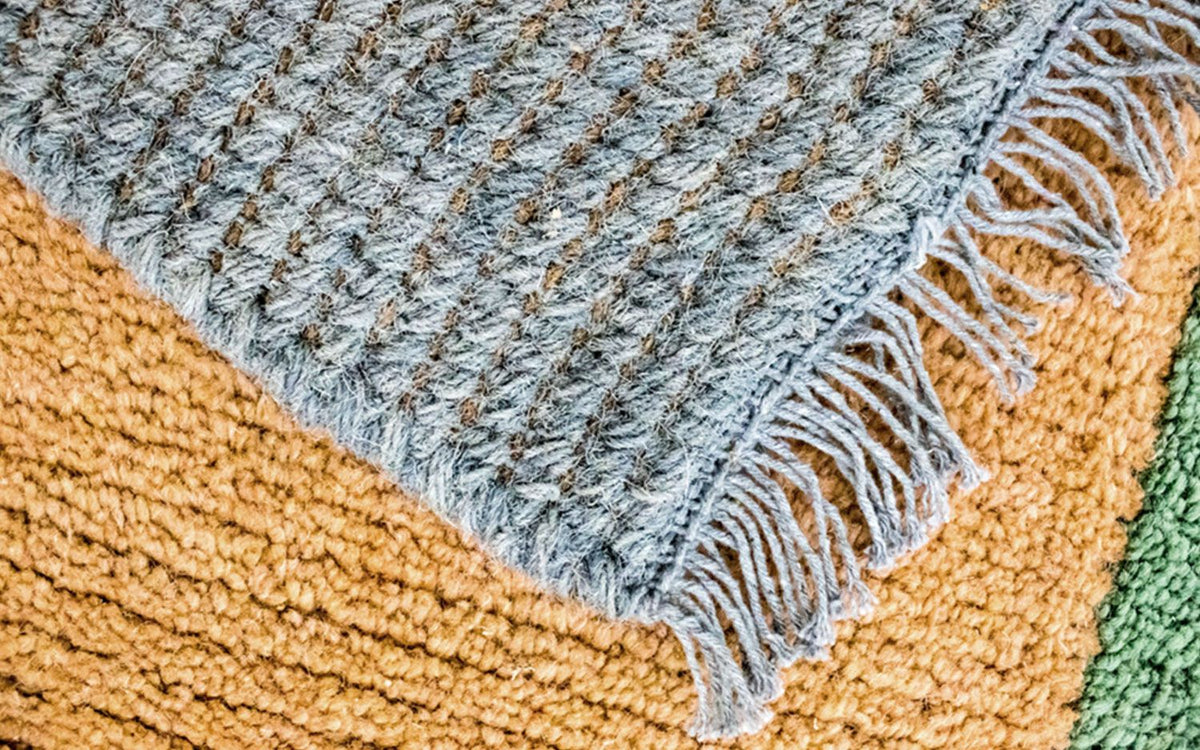 Nepal mattan - 140 x 70 cm - flerfärgad