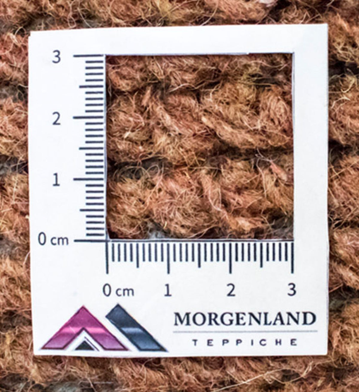 Nepal mattan - 140 x 70 cm - brun