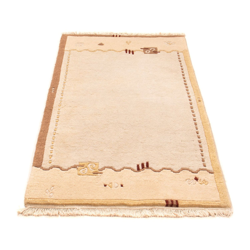 Nepal mattan - 140 x 70 cm - beige