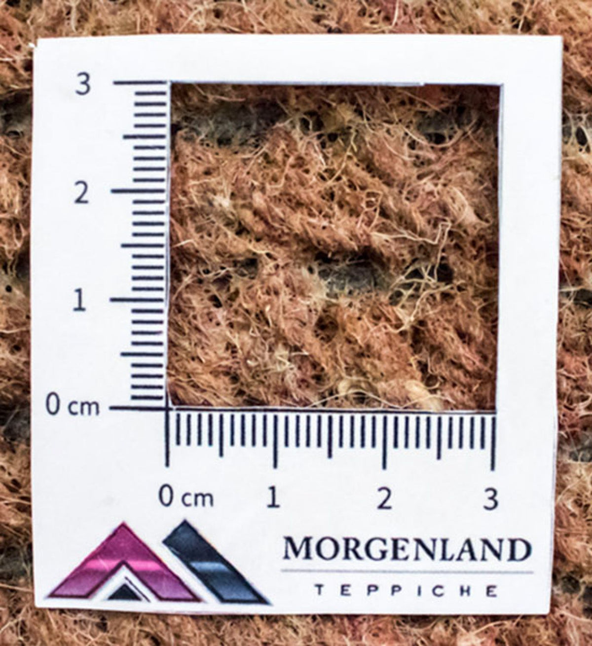 Nepal mattan - 140 x 70 cm - brun