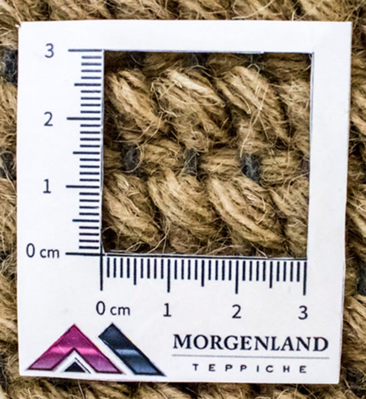 Nepal mattan - 140 x 70 cm - brun