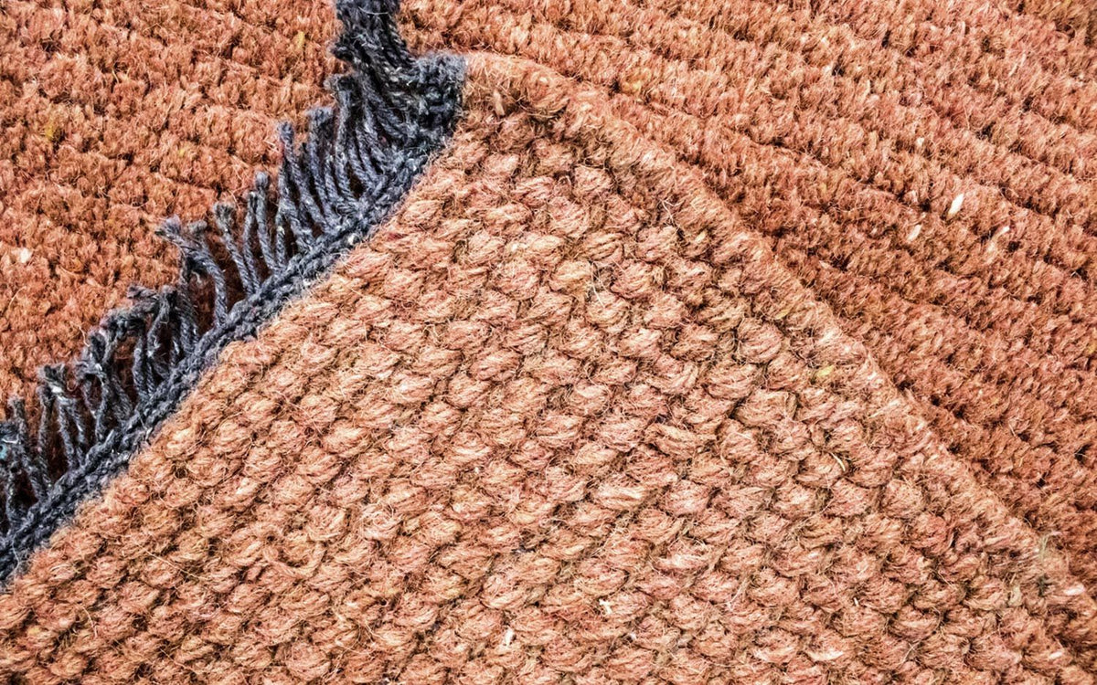 Nepal mattan - 140 x 70 cm - brun