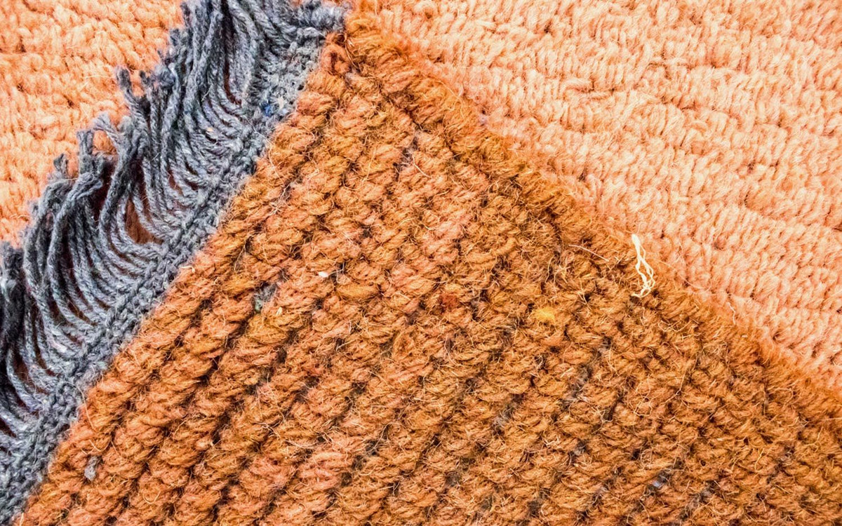 Nepal mattan - 140 x 70 cm - brun