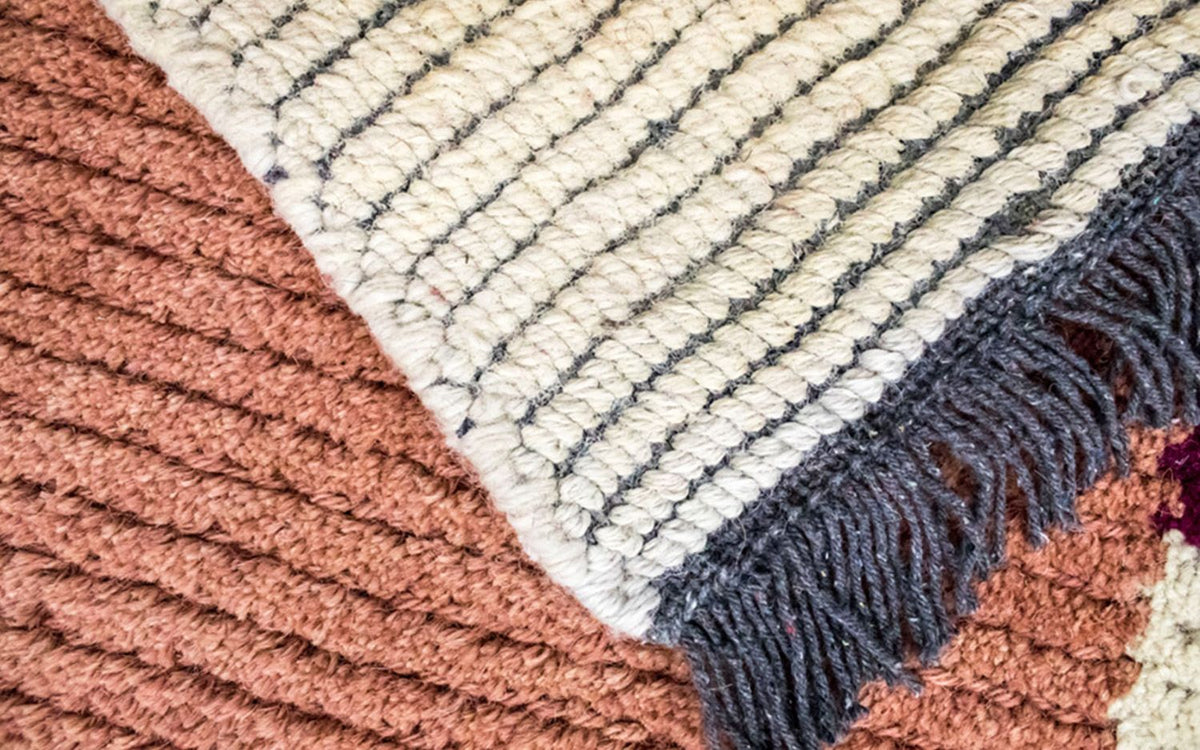 Nepal mattan - 140 x 70 cm - flerfärgad