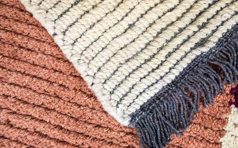 Nepal mattan - 140 x 70 cm - flerfärgad