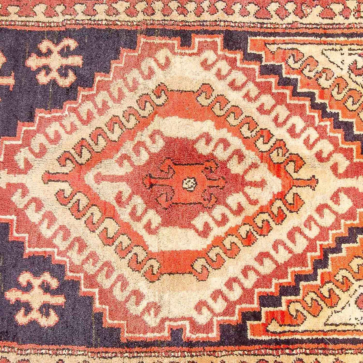 Runner Persisk matta - Nomadic - 318 x 117 cm - mörkblå