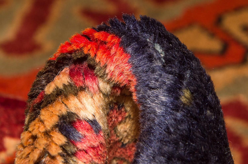 Runner Persisk matta - Nomadic - 318 x 117 cm - mörkblå