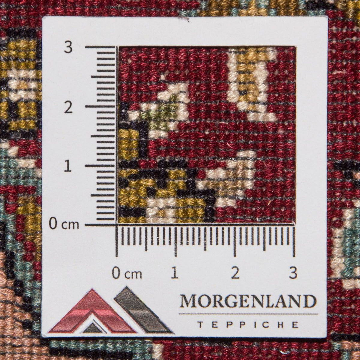 Sidenmatta - Kashmir Silk - 218 x 157 cm - röd