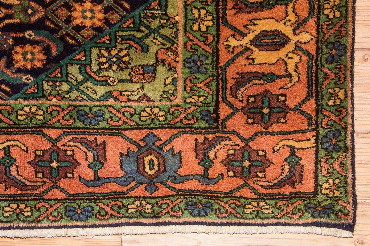 Runner Persisk matta - Nomadic - 284 x 143 cm - mörkblå