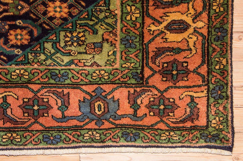 Runner Persisk matta - Nomadic - 284 x 143 cm - mörkblå