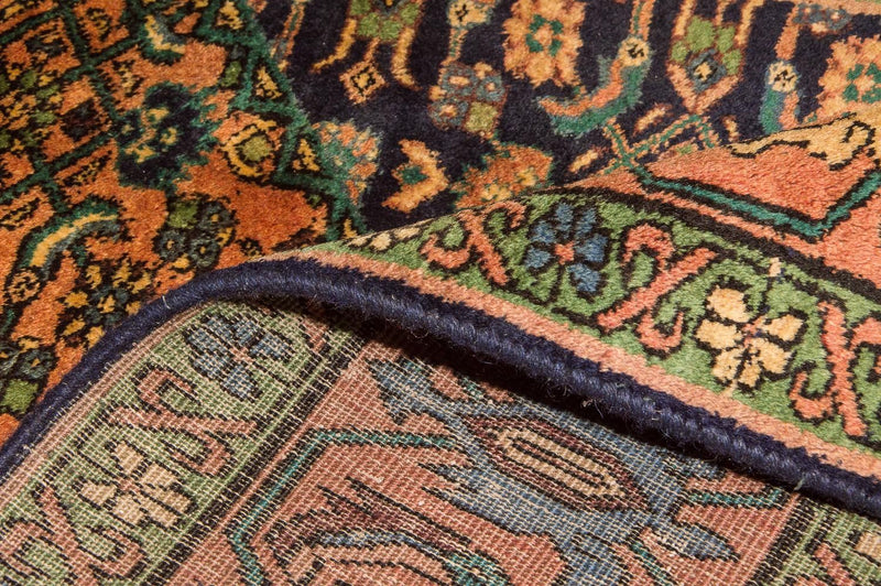 Runner Persisk matta - Nomadic - 284 x 143 cm - mörkblå