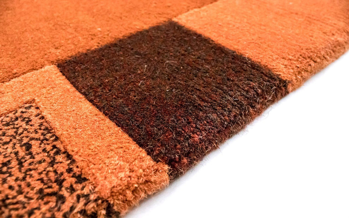 Nepal mattan - 157 x 90 cm - terrakotta