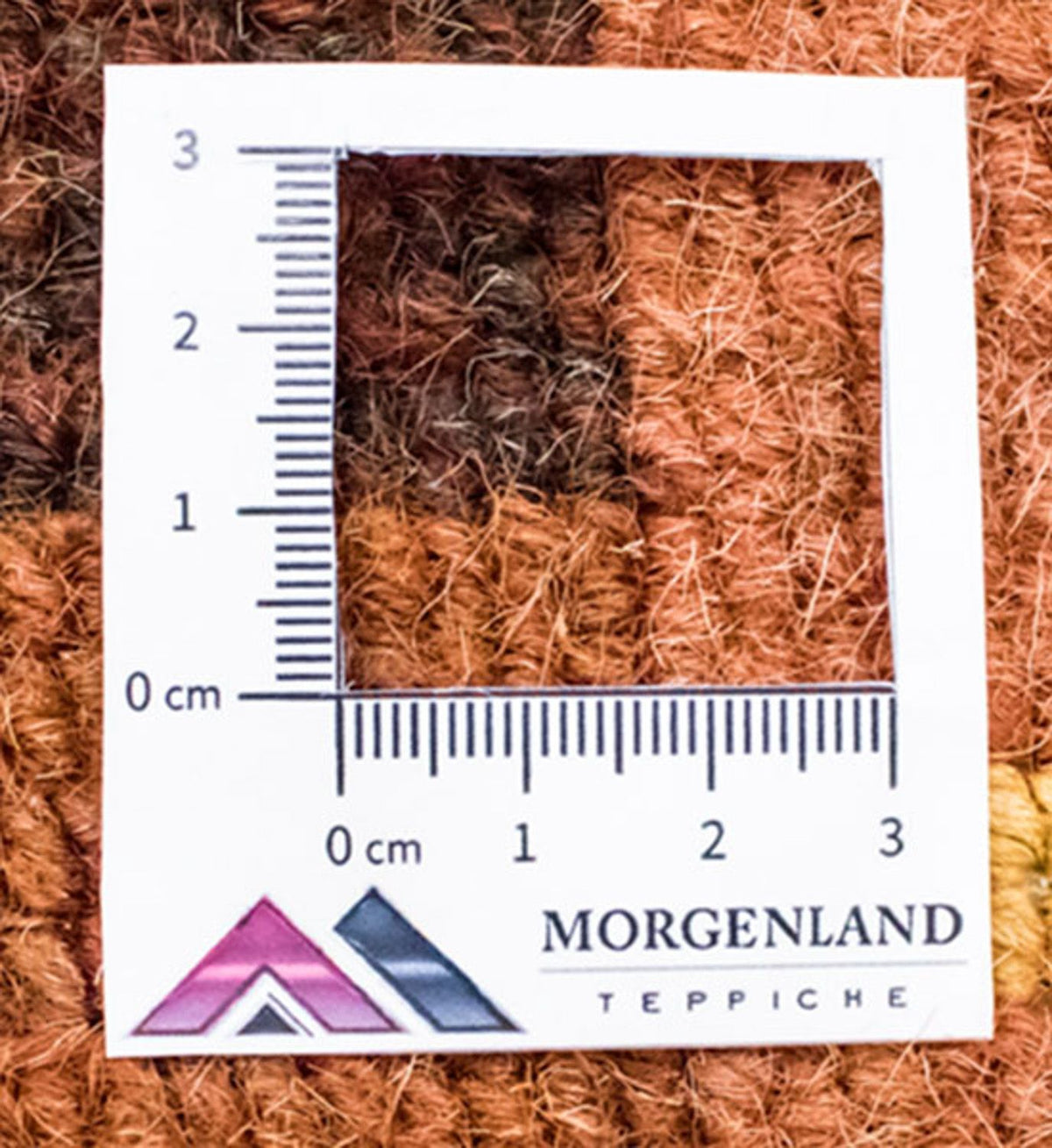 Nepal mattan - 157 x 90 cm - terrakotta