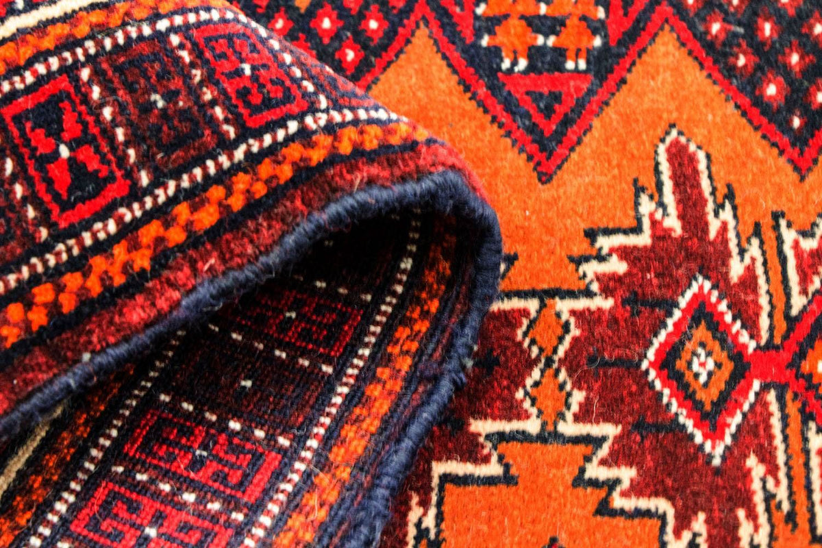 Runner Baluch-matta - 174 x 100 cm - senapsgult