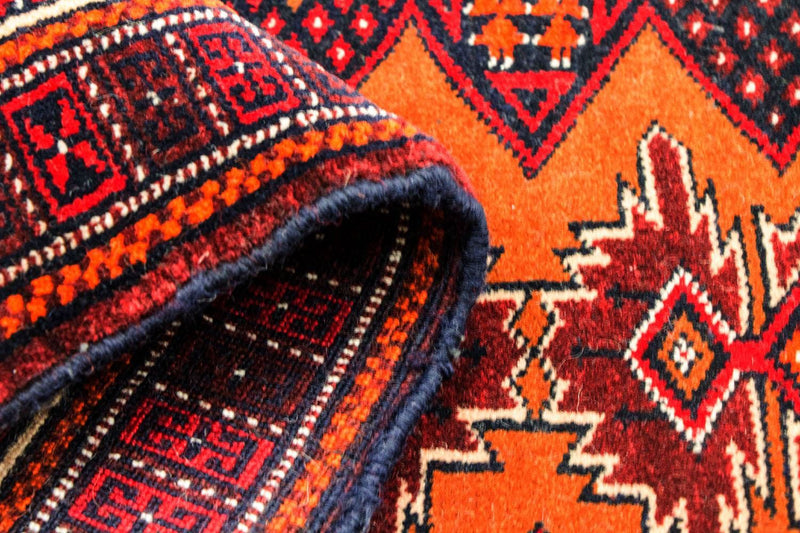 Runner Baluch-matta - 174 x 100 cm - senapsgult