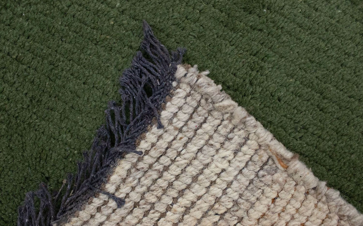 Nepal mattan - 140 x 70 cm - grön