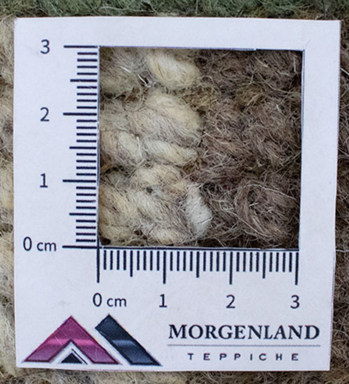 Nepal mattan - 140 x 70 cm - grön